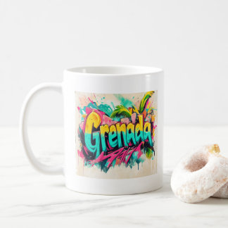 Grenada Graffiti Vibes: Island Street Art Ed Kaffeetasse