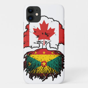 Grenada Grenadian Canadian Tree Roots Flag Case-Mate iPhone Hülle