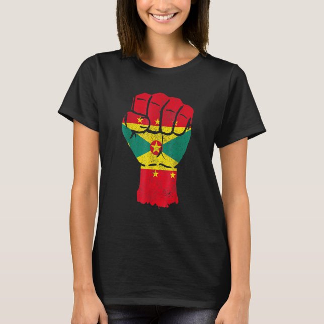 Grenada Grenadian Flag Pride Caribbean Men Women T-Shirt (Vorderseite)