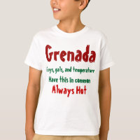Grenada Hot Girls und Typ T - Shirt