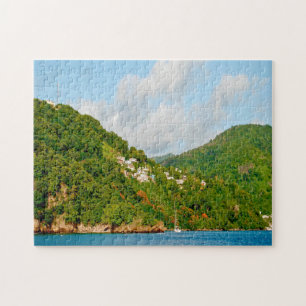 Grenada Karibik-Landschaft. Puzzle