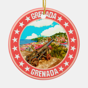 Grenada Keramik Ornament