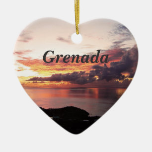 Grenada Keramik Ornament