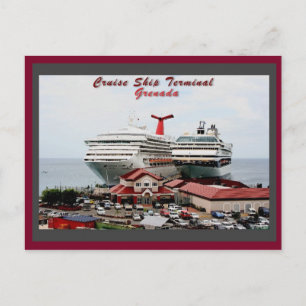 Grenada Kreuzfahrtterminal Postkarte