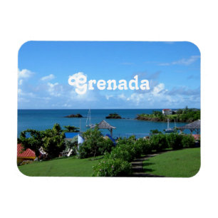 Grenada Landschaft Magnet