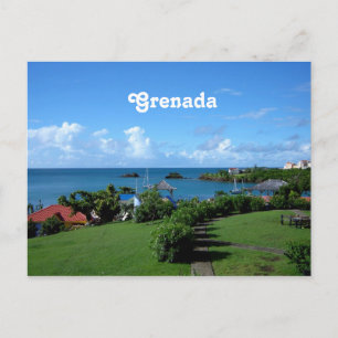 Grenada Landschaft Postkarte