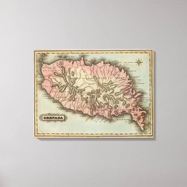 Grenada Leinwanddruck (Vorderseite)