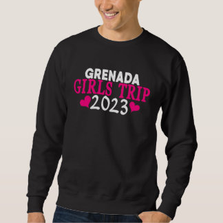 Grenada Mädchen-Trip 2023 Frauen Junggesellinnenab Sweatshirt