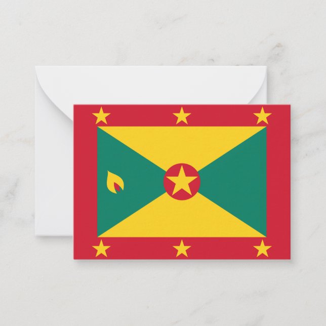 Grenada Mitteilungskarte (Vorderseite)