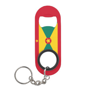 Grenada National Flag Patriotic Mini Flaschenöffner