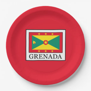 Grenada Pappteller