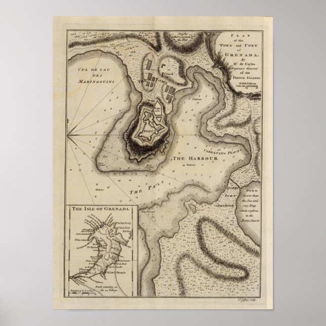 Grenada Poster (Vorne)