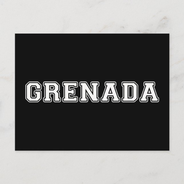 Grenada Postkarte (Vorderseite)