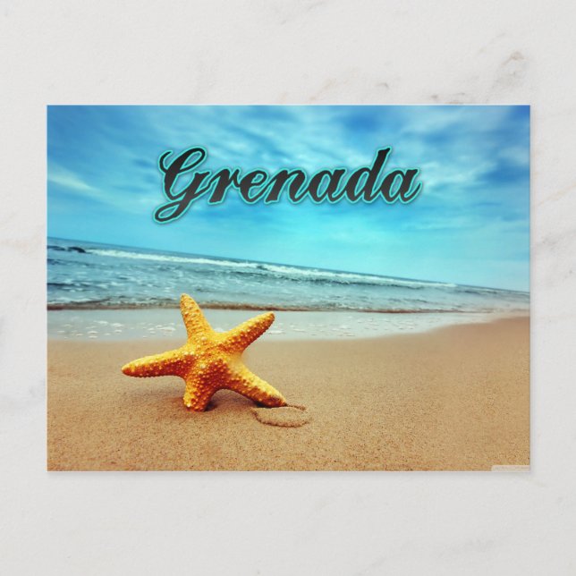 Grenada Postkarte (Vorderseite)