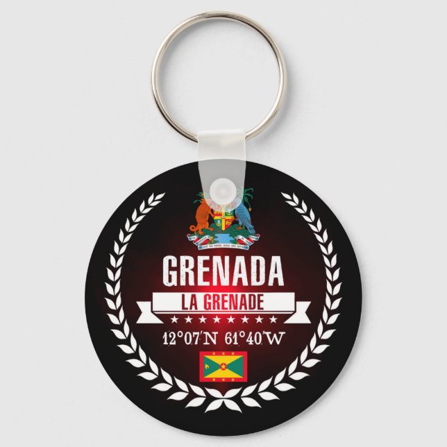 Grenada Schlüsselanhänger (Vorderseite)