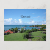 Grenada: Schöne Grenada Postkarte