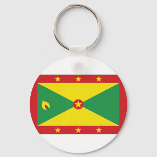 Grenada-Staatsflagge Schlüsselanhänger