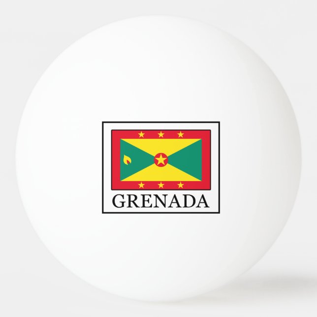 Grenada Tischtennisball (Vorderseite)