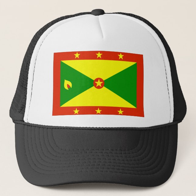 Grenada Truckerkappe (Vorderseite)