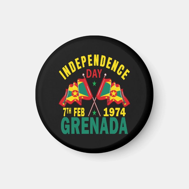 Grenada Unabhängigkeitstag Magnet (Vorne)
