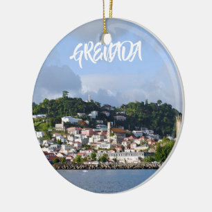 Grenada Urlaub Panorama Weihnachtsschmuck