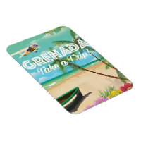 Grenada Vintag Vacation Travel Poster