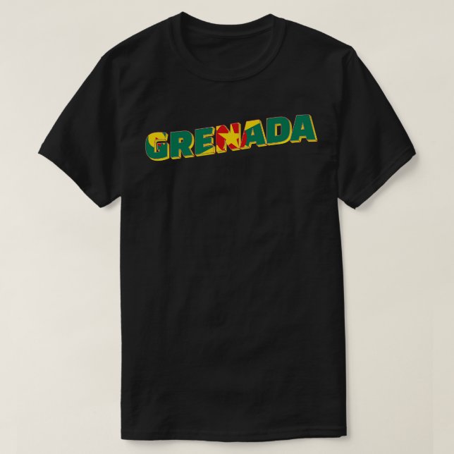 Grenada Vintages Retro-Souvenir 2 T-Shirt (Design vorne)