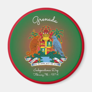 Grenada-Wappen Magnet