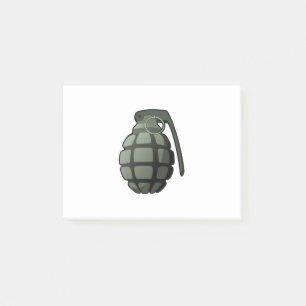 Grenade Post-it Klebezettel