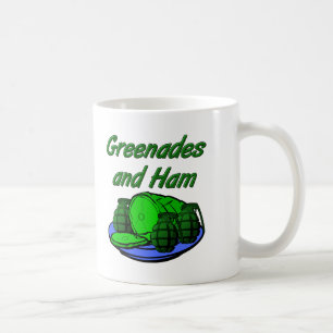 Grenades und Ham Funny Mug Kaffeetasse