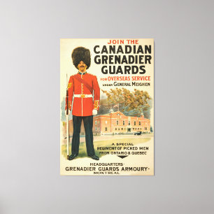 Grenadier Armory - Montreal Leinwanddruck