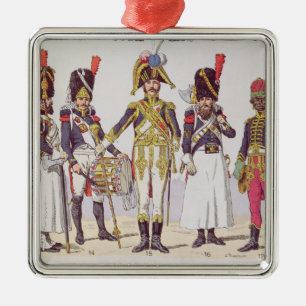 Grenadier-Schutz des ersten Reiches Silbernes Ornament