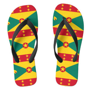 grenadische Flagge Flip Flops