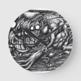 Grendel-Mother-Dream_ Runde Wanduhr