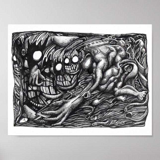 Grendel Mother Dream von Brian Benson. Poster (Vorne)