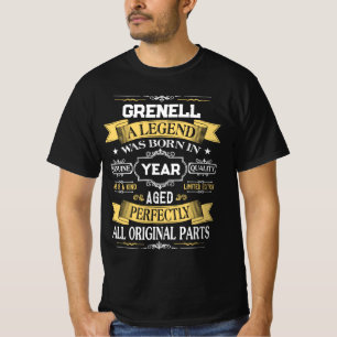 GRENELL Eine Legende wurde im Jahr geboren T-Shirt