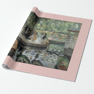 Grenouillere Renoir Impressionist Malerei Art Geschenkpapier