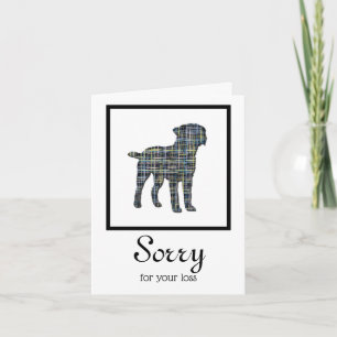 Grenz-Terrier-Dog-Begleitskarte Karte