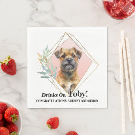 Grenz Terrier I do ToNapkins mit Hunde Foto Serviette