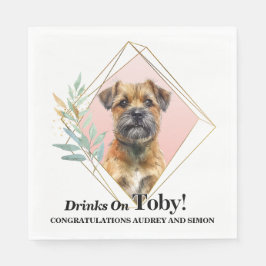 Grenz Terrier I do ToNapkins mit Hunde Foto Serviette