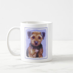 Grenz-Terrier-Malerei - Niedliche Original-Hunde-K Kaffeetasse