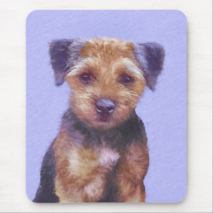 Grenz-Terrier-Malerei - Niedliche Original-Hunde-K Mousepad