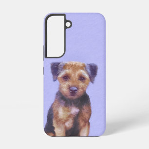 Grenz-Terrier-Malerei - Niedliche Original-Hunde-K Samsung Galaxy Hülle