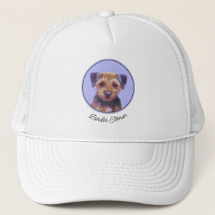 Grenz-Terrier-Malerei - Niedliche Original-Hunde-K Truckerkappe