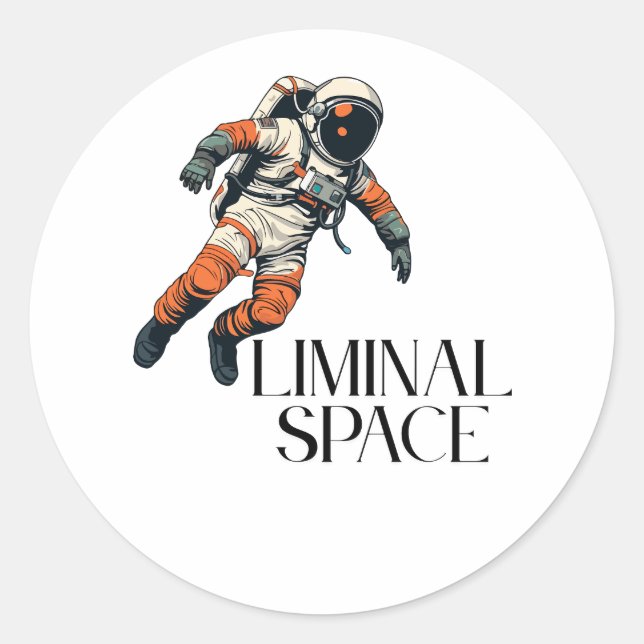 Grenzbereich Runder Aufkleber (Vorderseite)