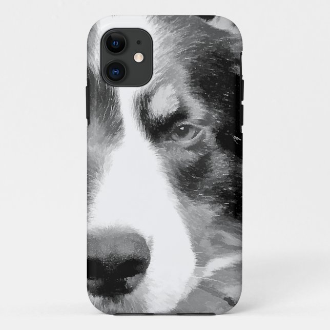 GRENZCOLLIE Case-Mate iPhone HÜLLE (Rückseite)