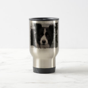 Grenzcollie-Reise-Tasse Reisebecher