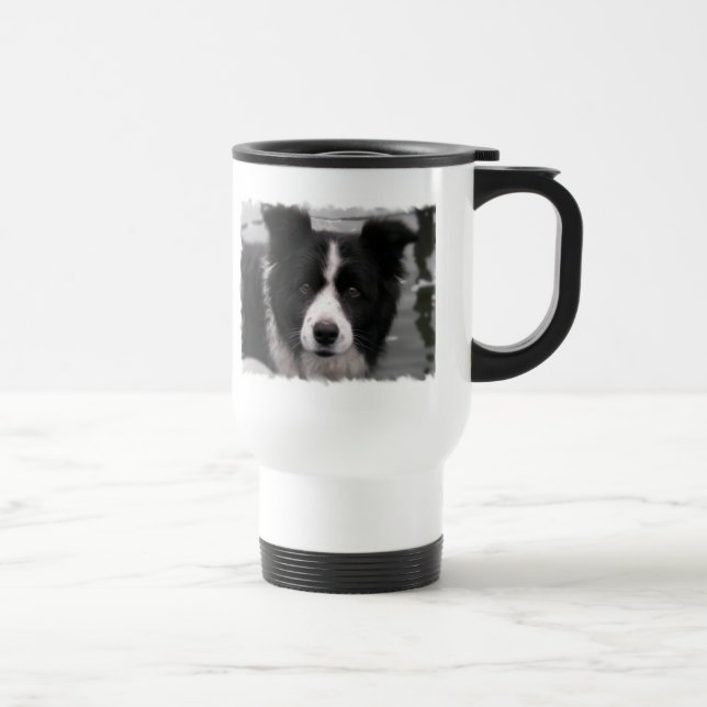 Grenzcollie-Reise-Tasse Reisebecher (Rechts)
