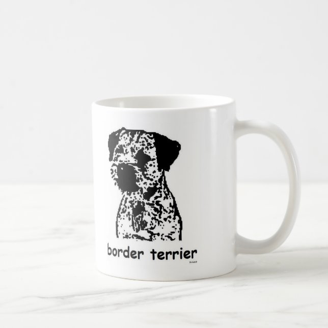 Grenze Terrier Kaffeetasse (Rechts)