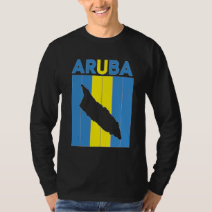 Grenzen des Landes Aruba T-Shirt